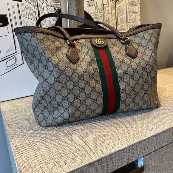 Gucci Ophidia Large Tote Bag - Picture 4 of 14